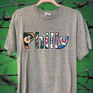 Grey Philadelphia Phillies graphic t-shirt #MLB #Phillies